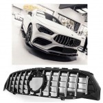 Εμπρόσθια μάσκα Panamericana AMG look για Mercedes-Benz CLΑ-Class (C118) Χρώμιο/ Μαύρο